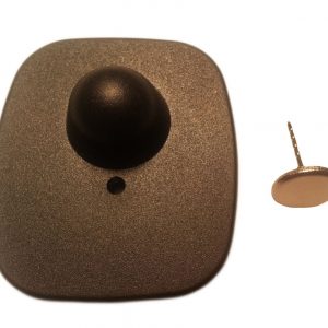 Mini Tag RF 8.2 Mhz Black w/ Pins 100-pack